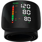 Monitor de Presión Digital de Muñeca: Pantalla Táctil, Voz en Español y Recargable USB C